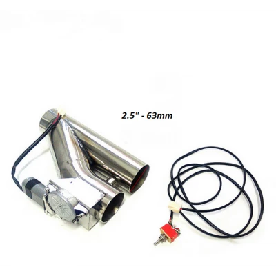 Clapet D'échappement 63mm Valve électrique - Interrupteur 3 Clapet D'échappement 63mm Valve électrique - Interrupteur