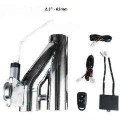 Clapet D'échappement 63mm Valve électrique - Télécommande -