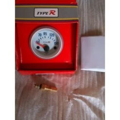 Manomètre Gris Clair Température Huile 52mm -RaceTuning Magasin manometre gris clair temperature huile 52mm 2