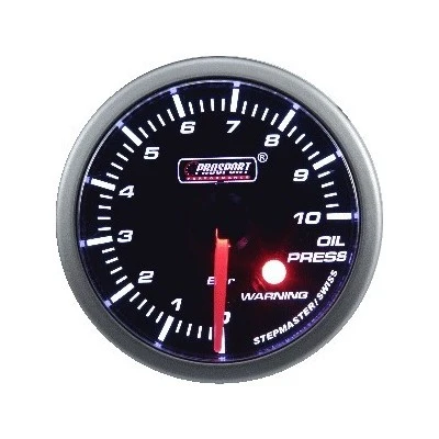 Pression Huile Prosport Manomètre Avec WARNING - 52mm - Blanc 5 Pression Huile Prosport Manomètre Avec WARNING - 52mm - Blanc – Image 3