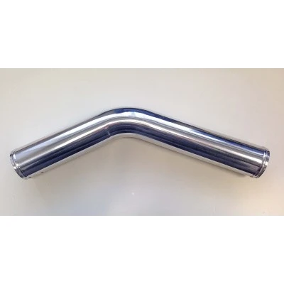 Tube Alu D'intercooler Coudé 30° Diamètre 63mm - 2,5" Longueur 45cm 3 Tube Alu D'intercooler Coudé 30° Diamètre 63mm - 2,5" Longueur 45cm